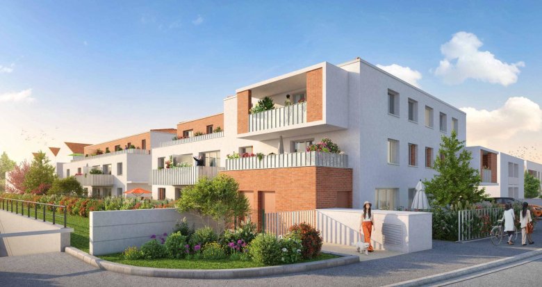 Achat / Vente immobilier neuf Toulouse quartier Saint-Martin du Touch (31000) - Réf. 9365