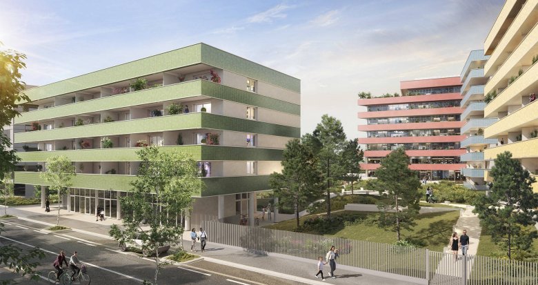 Achat / Vente immobilier neuf Toulouse quartier St-Martin-du-Touch proche gare TER (31000) - Réf. 7519