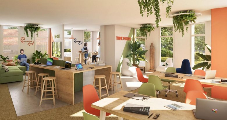 Achat / Vente immobilier neuf Toulouse résidence coliving quartier Roseraie (31000) - Réf. 8839