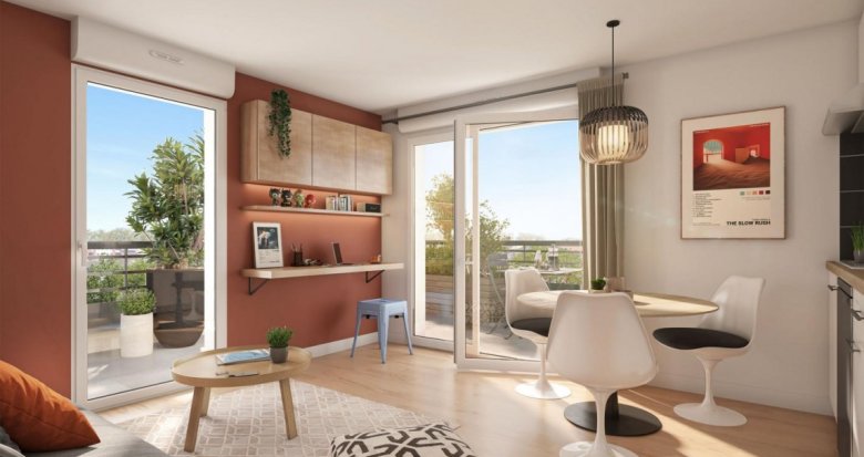 Achat / Vente immobilier neuf Toulouse résidence coliving quartier Roseraie (31000) - Réf. 8839