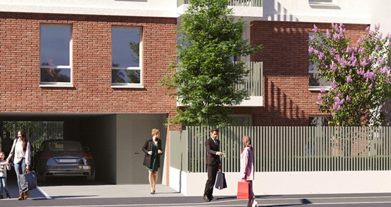 Achat / Vente immobilier neuf Toulouse résidence intimiste à deux pas du métro Borderouge (31000) - Réf. 13692