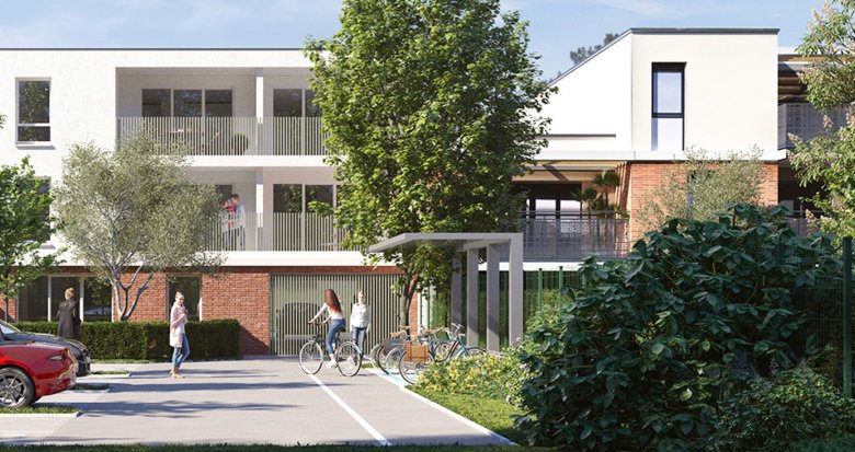 Achat / Vente immobilier neuf Toulouse résidence intimiste à deux pas du métro Borderouge (31000) - Réf. 13692