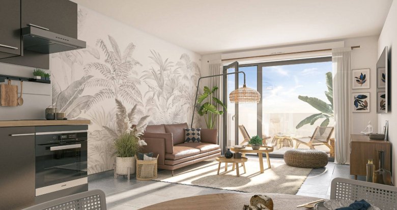 Achat / Vente immobilier neuf Toulouse résidence sénior à proximité du parc de la Maourine (31000) - Réf. 9356