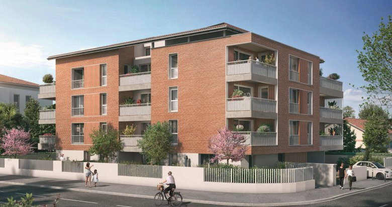 Achat / Vente immobilier neuf Toulouse, Saint Agne proximité caserne (31000) - Réf. 6493