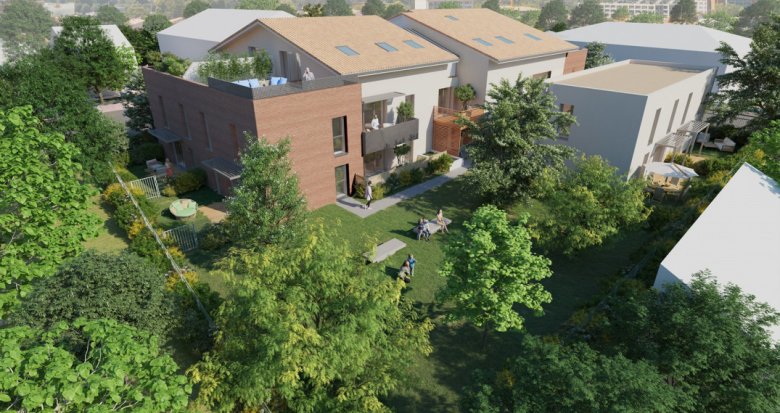 Achat / Vente immobilier neuf Toulouse secteur Parc de la Maourine (31000) - Réf. 6271