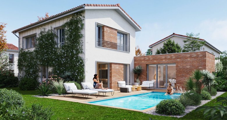 Achat / Vente immobilier neuf Tournefeuille à 10 min à vélo du lac de la Ramée (31170) - Réf. 11382