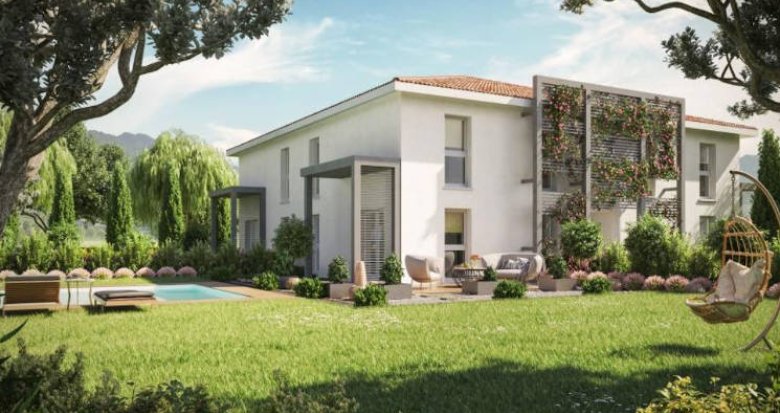 Achat / Vente immobilier neuf Vigoulet-Auzil secteur calme cadre naturel (31320) - Réf. 4870