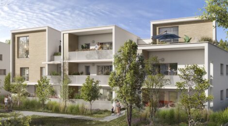 Programme immobilier neuf Gaïa - Auzeville-Tolosane : Résidence T2–T5 avec cadre résidentiel et confort optimisé proche des commodités (31320) - Référence : 14791