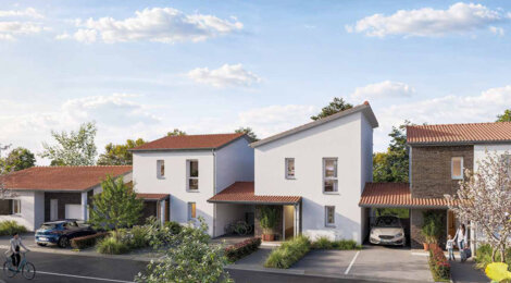 Programme immobilier neuf LE DOMAINE DE SAINT-PRIM - Bessières maisons et appartements-jardins près du centre (31660) - Référence : 17327