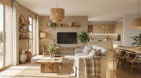 Programme immobilier neuf RIOU - Blagnac cadre résidentiel proche Garonne appartements avec extérieur (31700) - Référence : 17157