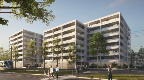 Programme immobilier neuf CARRE DES CEDRES - Blagnac : logements neufs 2 à 5 pièces près du tram T1 et des emplois (31700) - Référence : 14815