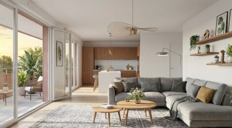 Programme immobilier neuf IKKI - Blagnac : logements neufs du studio au T4 proche de Toulouse (31700) - Référence : 17784