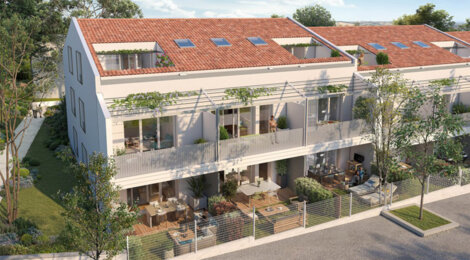 Programme immobilier neuf 28-30 VIEUX CHEMIN DE GRENADE - Blagnac près des  transports en commun (31700) - Référence : 13751