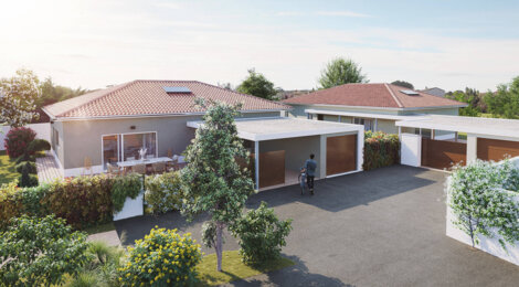 Programme immobilier neuf RÉSIDENCE TERRE D'ARGILE - Bruguières : logements neufs sécurisés et verdoyants proche des commodités (31150) - Référence : 14882
