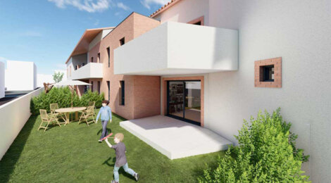 Programme immobilier neuf RESIDENCE COTE OUEST - Castelginest à deux pas du centre ville (31780) - Référence : 12810