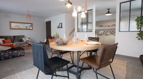 Programme immobilier neuf LES CARRÉS TOLOSAN - Castelmaurou : Résidence T4 avec luminosité naturelle et espaces extérieurs proche des transports (31180) - Référence : 4639