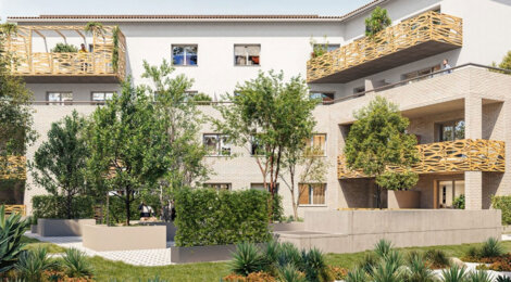 Programme immobilier neuf Almaya - Colomiers résidence lumineuse près future ligne C (31770) - Référence : 17270