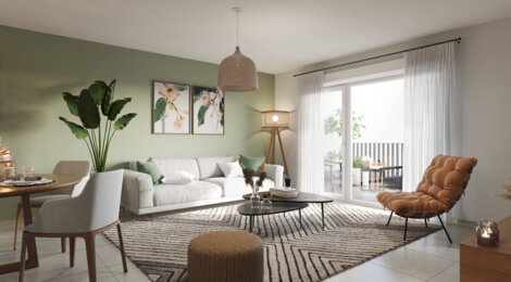 Programme immobilier neuf Krysalis - Cugnaux : Résidence T2–T4 avec cadre résidentiel et confort optimisé proche des commodités (31270) - Référence : 7091