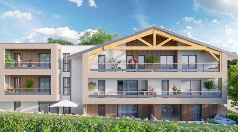 Programme immobilier neuf VALLEE DU LYS - Escalquens : logements neufs sécurisés et lumineux en secteur résidentiel (31750) - Référence : 14860