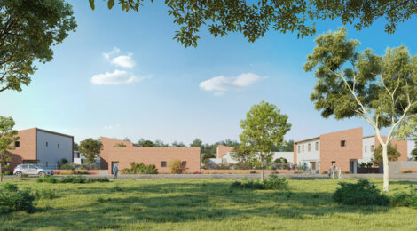 Programme immobilier neuf LA SCALA - Pibrac : logements neufs sécurisés et verdoyants proche des commodités (31820) - Référence : 14810