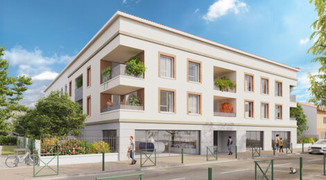 Programme immobilier neuf RÉSIDENCE NEVADA - Pins-Justaret : logements neufs lumineux et sécurisés en centre-ville (31860) - Référence : 14821