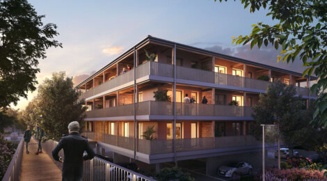 Programme immobilier neuf INITIA - Ramonville-Saint-Agne : Résidence T2–T5 avec cadre naturel et confort optimisé proche des commodités (31520) - Référence : 17762