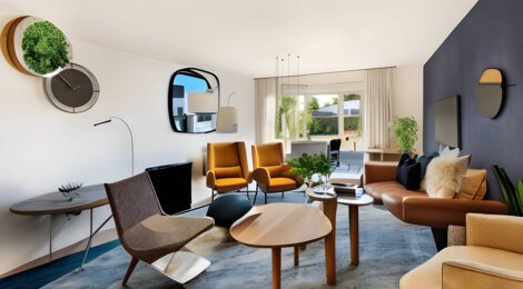 Programme immobilier neuf RÉSIDENCE DU LAGO - Roques : Résidence T2–T3 avec cadre résidentiel et confort optimisé proche des commodités (31120) - Référence : 6848