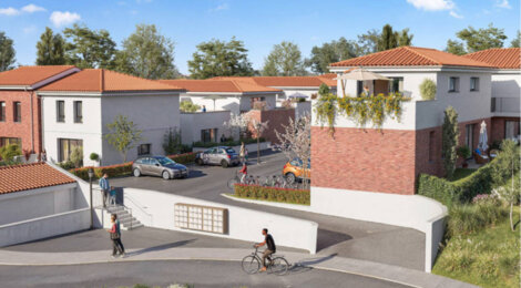 Programme immobilier neuf LE PATIO DE CHARLARY - Rouffiac-Tolosan près du lac de la Tuilerie (31180) - Référence : 9375