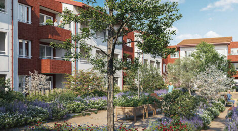 Programme immobilier neuf VILLA SERENLY ST JEAN - Saint-Jean résidence LMNP à deux pas des commodités (31240) - Référence : 14864