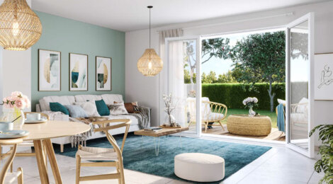Programme immobilier neuf VILLAS ROSEAUX - Saint-Jean villas duplex avec garage près de Toulouse (31240) - Référence : 14866