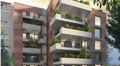 Programme immobilier neuf Villa Demoiselles - Toulouse à deux pas du Jardin des Plantes (31000) - Référence : 16955