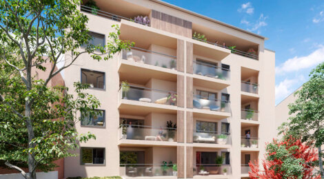 Programme immobilier neuf L’IDYLLE - Toulouse adresse confidentielle à Saint-Cyprien (31000) - Référence : 16494