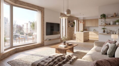 Programme immobilier neuf MERIDIEN 29 - Toulouse appartements avec terrasse proches du métro (31000) - Référence : 17975