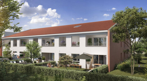 Programme immobilier neuf Villa Amelia - Toulouse : appartements neufs T2–T5 proche du métro Borderouge (31000) - Référence : 15828