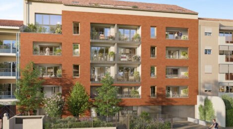 Programme immobilier neuf Aiga Viva - Toulouse Bourrassol métro A et Garonne à pied (31000) - Référence : 18549