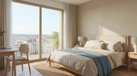 Programme immobilier neuf ESPRIT CARTOUCHERIE - Toulouse cadre urbain quartier Cartoucherie appartements avec terrasse (31000) - Référence : 17150
