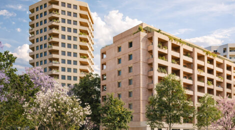 Programme immobilier neuf ESPRIT CARTOUCHERIE - Toulouse cadre urbain quartier Cartoucherie appartements avec terrasse (31000) - Référence : 17150