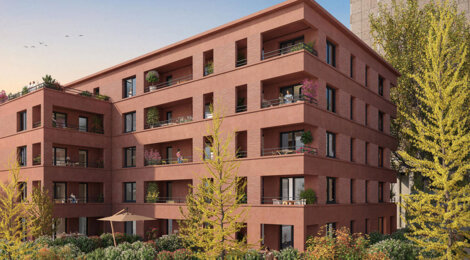 Programme immobilier neuf CASERNE JACQUES VION - Toulouse cadre urbain Saint Cyprien réhabilitation avec parc paysager (31000) - Référence : 17178