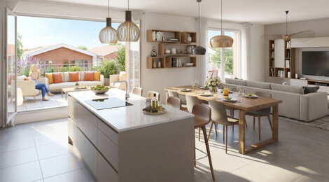 Programme immobilier neuf VILLA AMAYA - Toulouse cadre végétalisé proche bus et centre ville (31000) - Référence : 17942