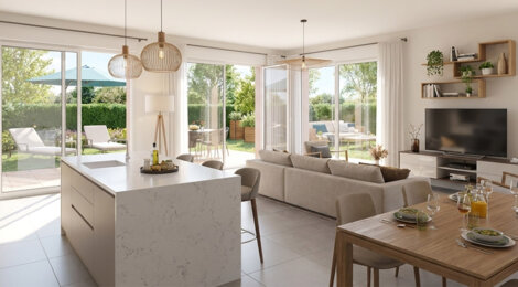 Programme immobilier neuf Le Domaine du Marronnier - Toulouse cadre verdoyant à Lardenne proche centre ville (31000) - Référence : 17637