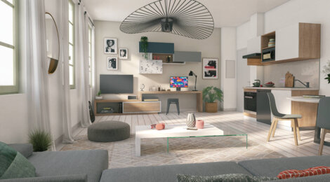 Programme immobilier neuf CARRE MARENGO - Toulouse Déficit Foncier situé quartier Marengo (31000) - Référence : 14851