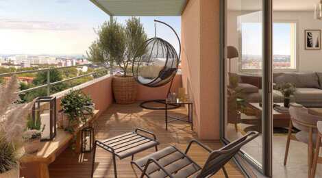 Programme immobilier neuf Lisière du Parc - Toulouse écoquartier de la Cartoucherie à quelques pas de la ligne de tramway 1 (31000) - Référence : 16798