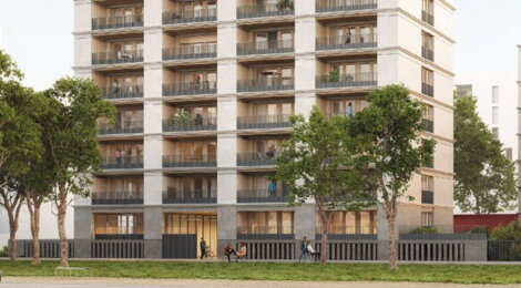 Programme immobilier neuf HYLEA - Toulouse Empalot centre-ville appartements neufs avec terrasse (31000) - Référence : 17200