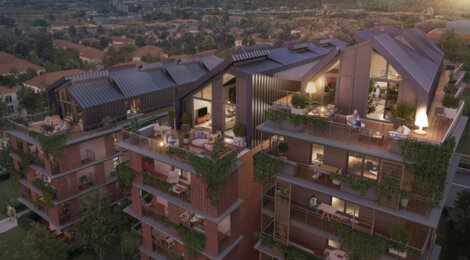 Programme immobilier neuf VISTA VERDE - Toulouse entre Ville Rose et nature bordant la Garonne (31000) - Référence : 11685