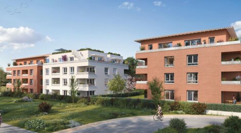 Programme immobilier neuf ORELIS - Toulouse Lalande entre future gare et base de Sesquières (31000) - Référence : 18490
