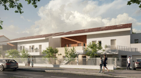 Programme immobilier neuf ARCADIE - Toulouse Lardenne à proximité du métro A (31000) - Référence : 12733