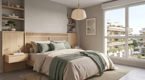 Programme immobilier neuf Fresh Touch - Toulouse : logements neufs écoresponsables à deux pas de la gare Saint-Martin-du-Touch (31000) - Référence : 18029