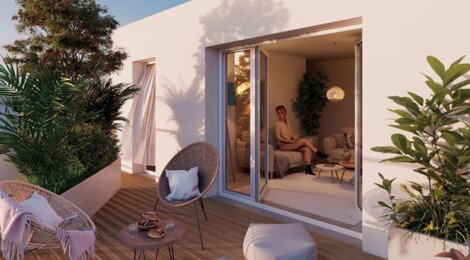 Programme immobilier neuf Villa Saint-Cyprien - Toulouse : logements neufs sécurisés et verdoyants proche des espaces verts (31000) - Référence : 8051