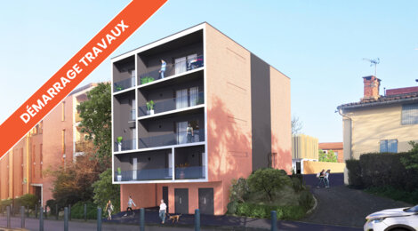 Programme immobilier neuf LABEL ROSE - Toulouse : logements neufs sur les hauteurs de Pouvourville proches du centre-ville (31000) - Référence : 9342