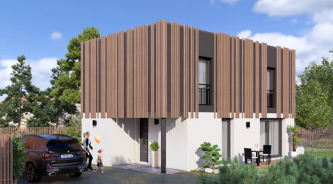 Programme immobilier neuf LABEL ROSE - Toulouse : logements neufs sur les hauteurs de Pouvourville proches du centre-ville (31000) - Référence : 9342